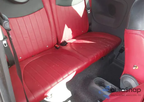 2012 Fiat 500C Lounge z USA, uszkodzony, nr VIN 3C3CFFER4CT260659